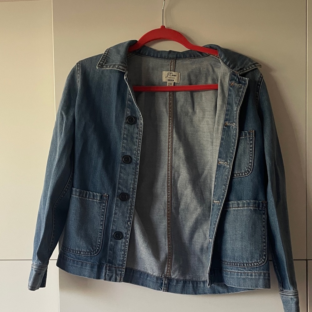J. Crew Denim Barn Jacket